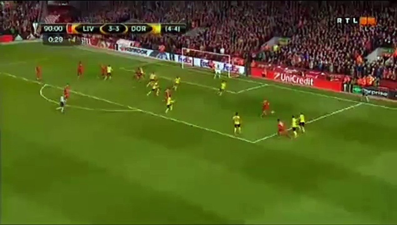 Dejan Lovren Goal HD - Liverpool 4-3 Borussia Dortmund - 14.04.2016