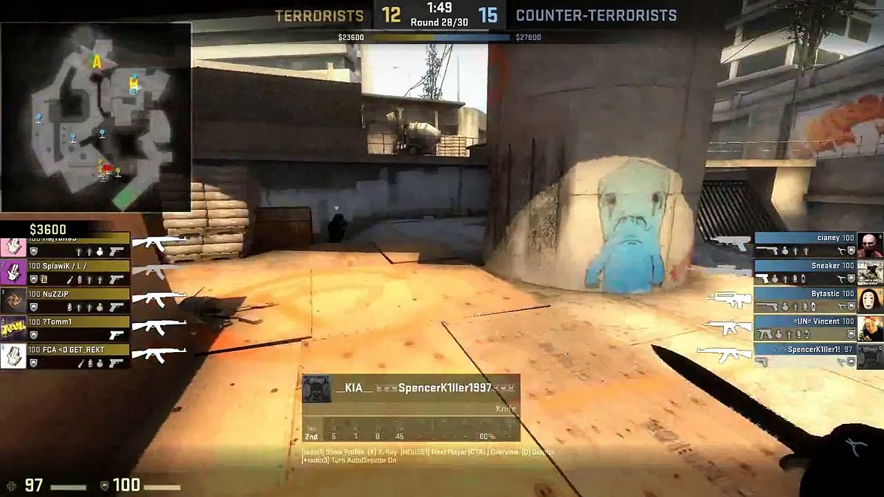 1v5 ace Game Winning Clutch