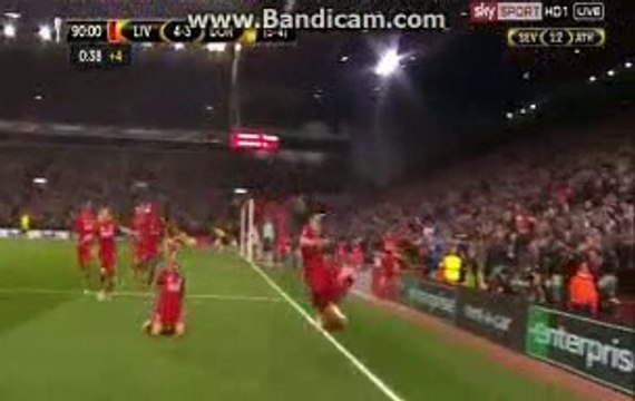 Dejan Lovren Last Minute Goal HD - Liverpool 4 - 3 Dortmund - 14-04-2016