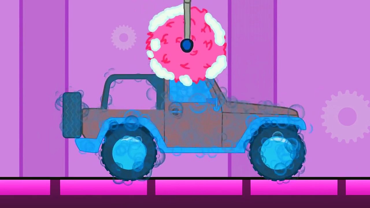Peppa Pig Jeep / Car Wash / Vehicles for Children