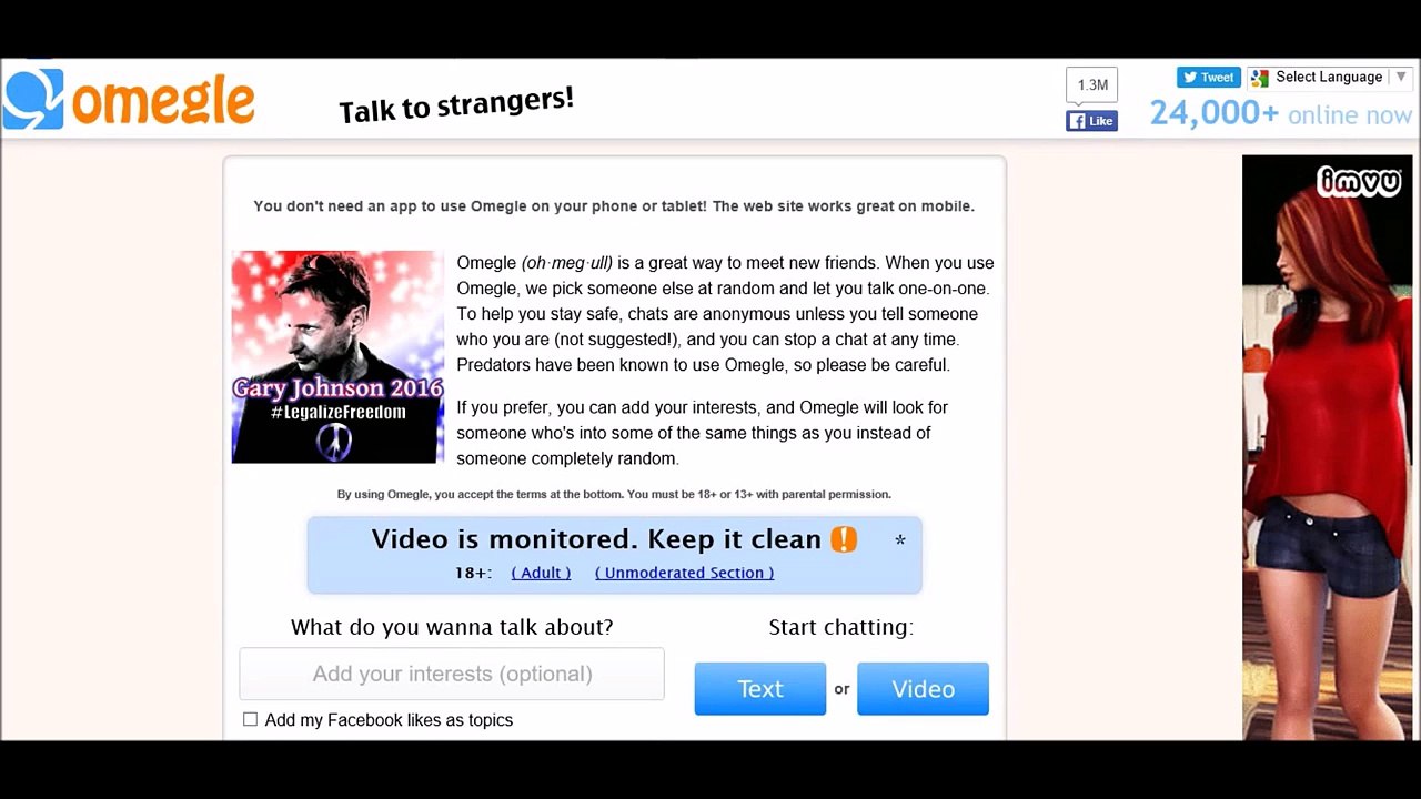 OMEGLE IS SHIT