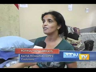 A rotina nos abrigos em Nova Friburgo após a catástrofe