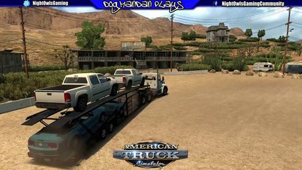 American Truck Simulator: Stopping at the Bates Motel (Easter Egg)