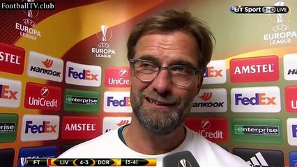Liverpool 4-3 Dortmund (Agg 5-4) - Jurgen Klopp Post Match Interview - 'Don't Ask Me This Shit'