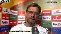 Liverpool Vs Borussia Dortmund (4-3) Jürgen Klopp Post Match Interview 2016