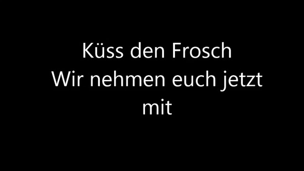 Küss den Frosch - Wir nehmen euch jetzt mit