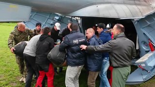 Helikopteri OS RH u obrani od poplava u Bosni i Hercegovini