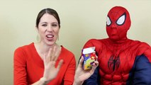 BEAN BOOZLED Challenge Jelly Belly DisneyCarToys & Spiderman Gross Jelly Bean Challenge