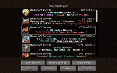 top 5 minecraft servers