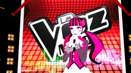 Draculaura Söylüyor «Call me Maybe» LA VOZ MMD Blind Auditions