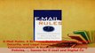 Read  EMail Rules A Business Guide to Managing Policies Security and Legal Issues for EMail Ebook Free