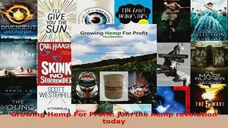 PDF  Growing Hemp For Profit join the hemp revolution today Download Online