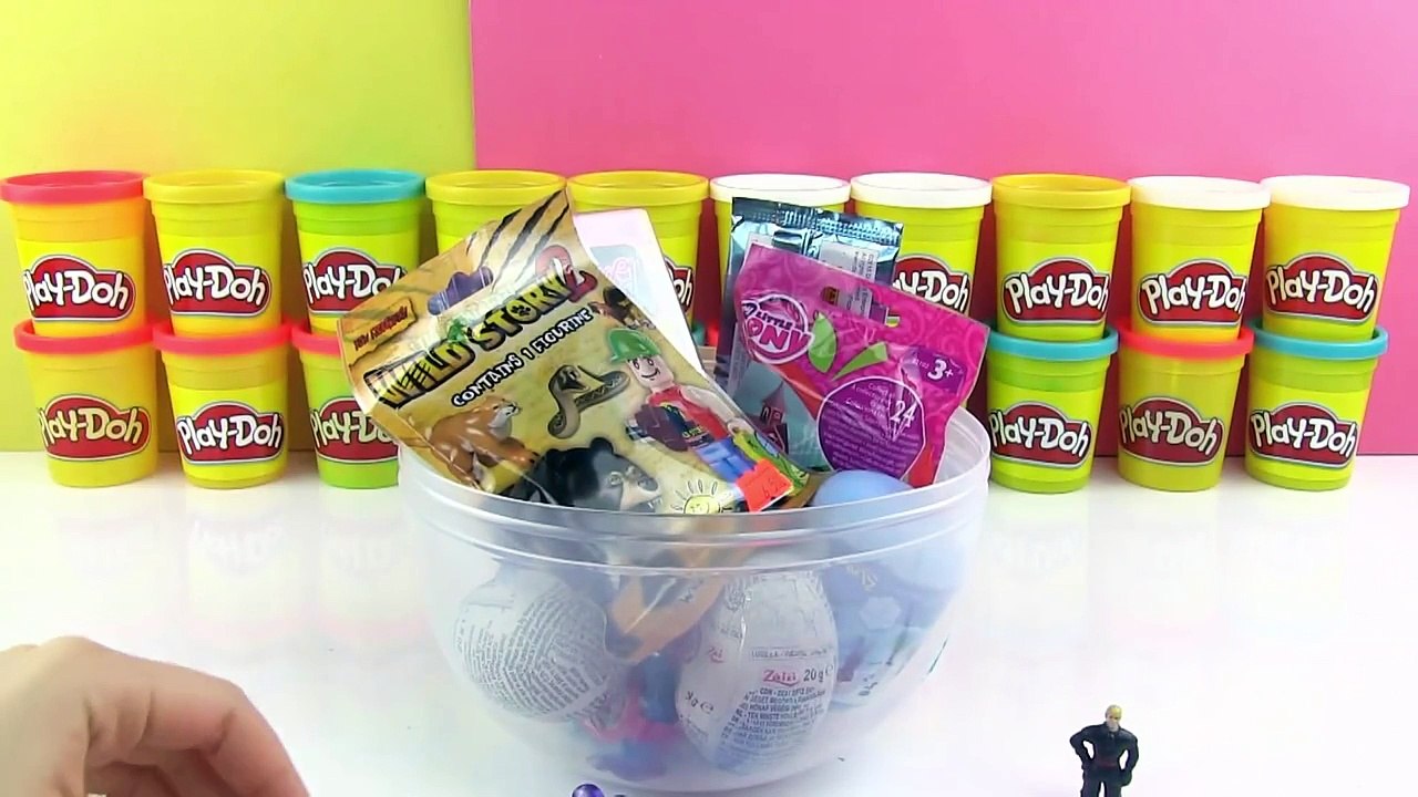 Karlar Ülkesi Anna Oyun Hamuru DEV Sürpriz Yumurta Açma Frozen Barbie MLP Zelfs Oyuncakları