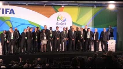 Así quedaron los grupos del fútbol olímpico para Río 2016