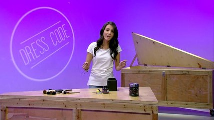 Cómo decorar un frasco para maquillaje -Dress Code Ep 17 (Parte 3/4)