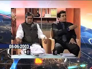 Daniyal aziz About Shareef Family (2003 In hamid mir show)