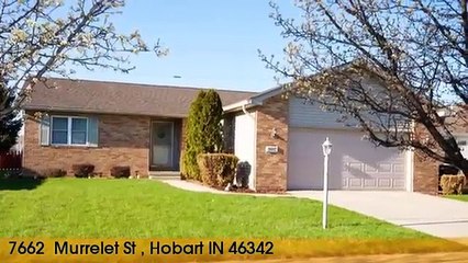 Home For Sale: 7662  Murrelet St  Hobart, Indiana 46342