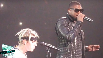 Justin Bieber and Usher Reunite For Special Duet In Concert