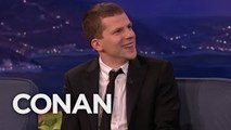 Jesse Eisenberg: People Who Smile A Lot Are Deranged - CONAN on TBS
