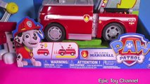 PAW PATROL Nickelodeon On A Roll Marshall Paw Patrol Toy with Jumbo Marshall & Ryders Pup Pad