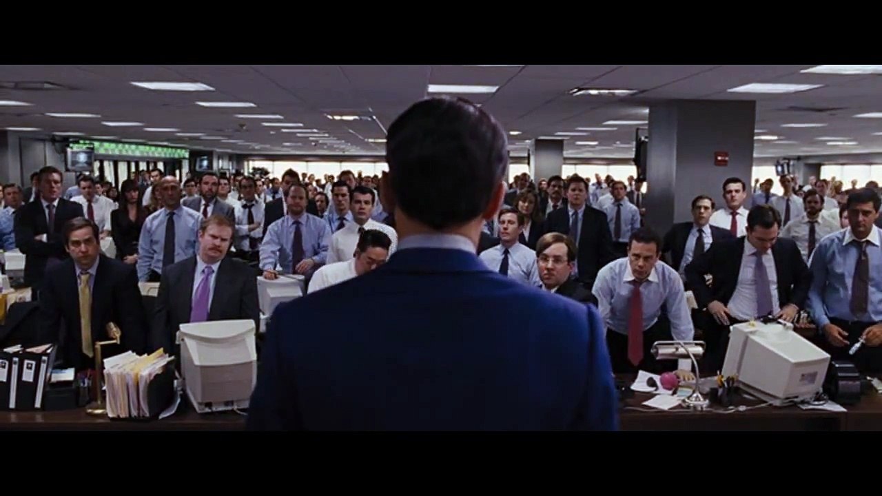 The Wolf of Wall Street - Non me ne vado ITA - HD scena film