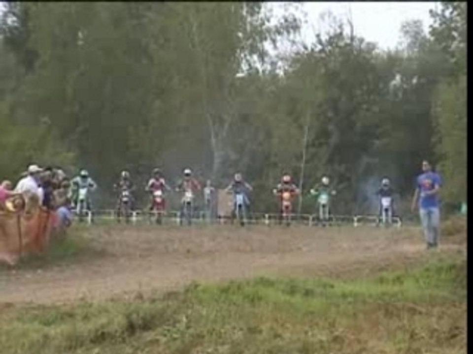 Seconde manche chute départ course maizy septembre  2006