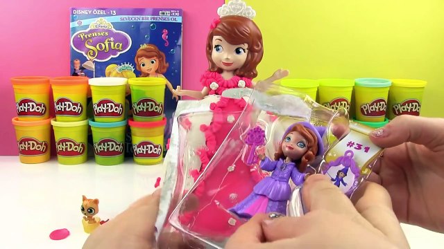 Prenses Sofia Sürpriz Oyuncaklı Oyun Hamuru DEV Elbise Oyuncak Bebekler LPS MLP Oyuncakları