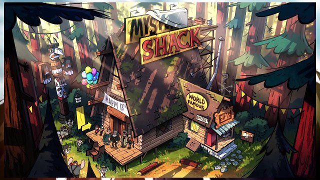Пасхалки Gravity Falls Новые Аномалии