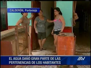 Afectaciones en Manabí por invierno