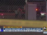 Las Vegas PD: officers fired 34 shots in killing of Arizona man