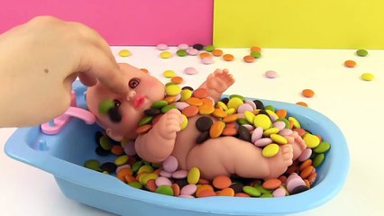 Oyuncak Bebek Şeker Banyosu Baby Doll Candy Bath