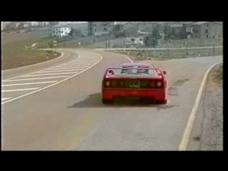 Ferrari F40 spinturn