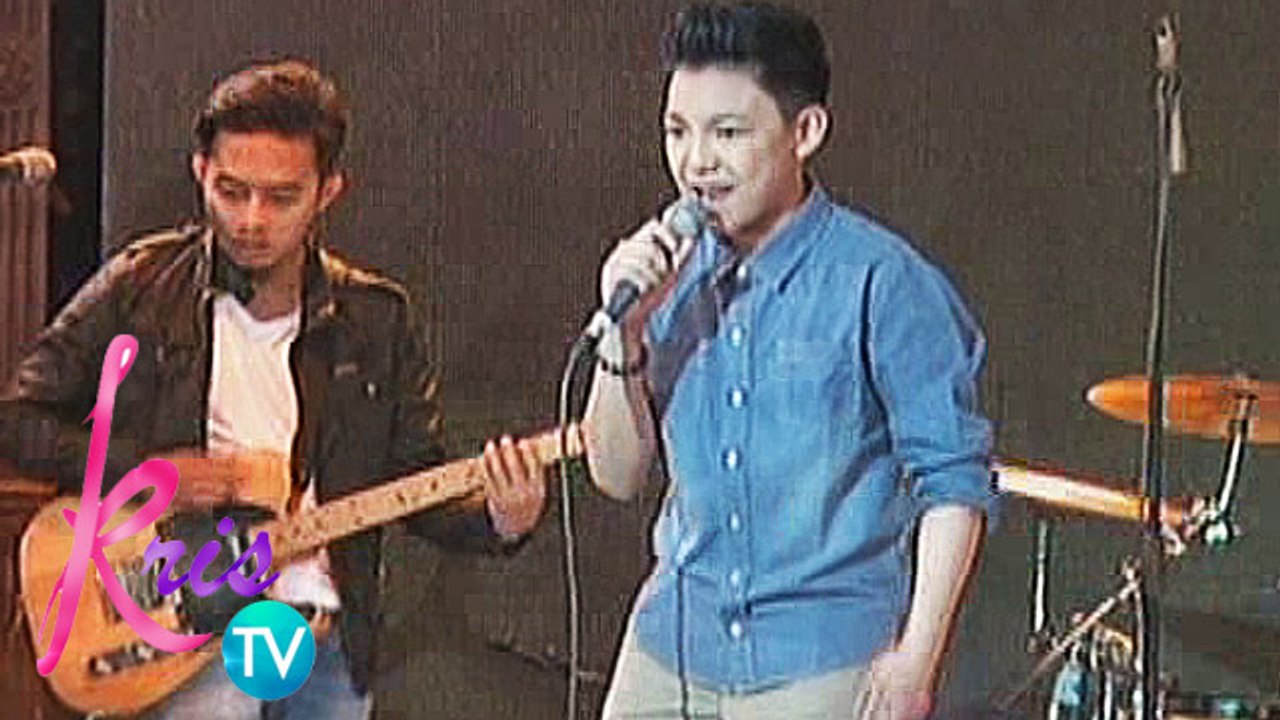 Kris TV: Darren Espanto sings "Harder to Breathe"