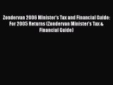 [PDF] Zondervan 2006 Minister's Tax and Financial Guide: For 2005 Returns (Zondervan Minister's