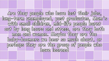 Who Are the People Who Want to Work at Home?