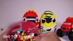 BLAZE and the MONSTER MACHINES! Giant Play Doh Surprise Eggs with Blaze Pickle and Stripes!