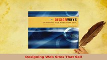 PDF  Designing Web Sites That Sell Free Books