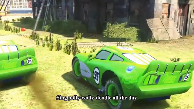 Cars Songs For Kids ♪ Polly Wolly Doodle ♪ HULK CARS Custom Lightning