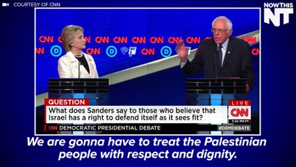 Bernie Sanders Draws Praise & Attention For Answer On Gaza