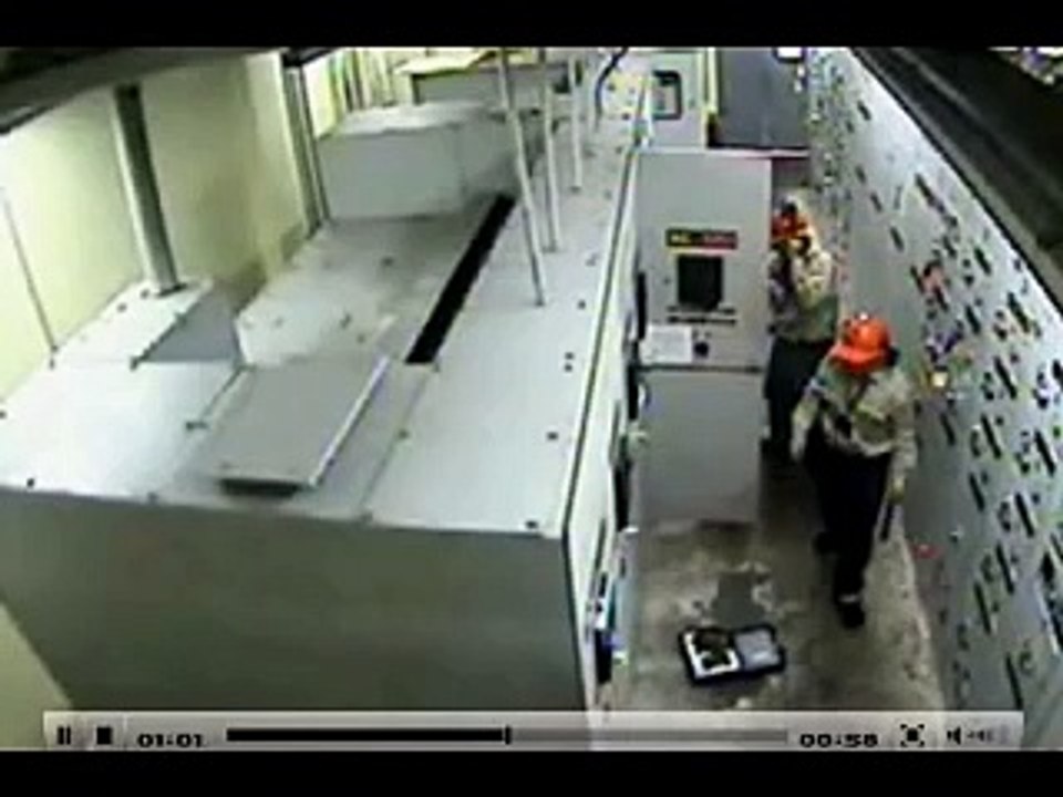 Man basically vaporized by an arc flash