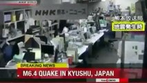 Japan Kumamoto Earthquake CCTV Footage april 2013