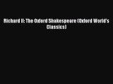 Download Richard II: The Oxford Shakespeare (Oxford World's Classics) Ebook Free