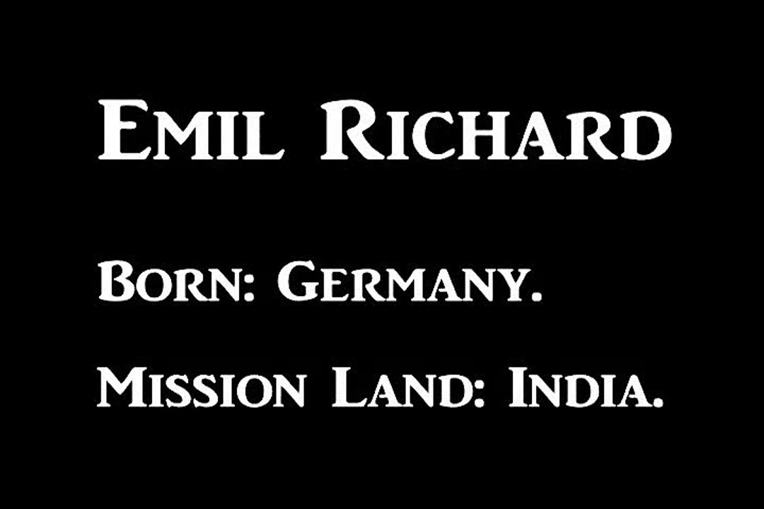 3 Emil Richard Man of God Short Biography - Tamil