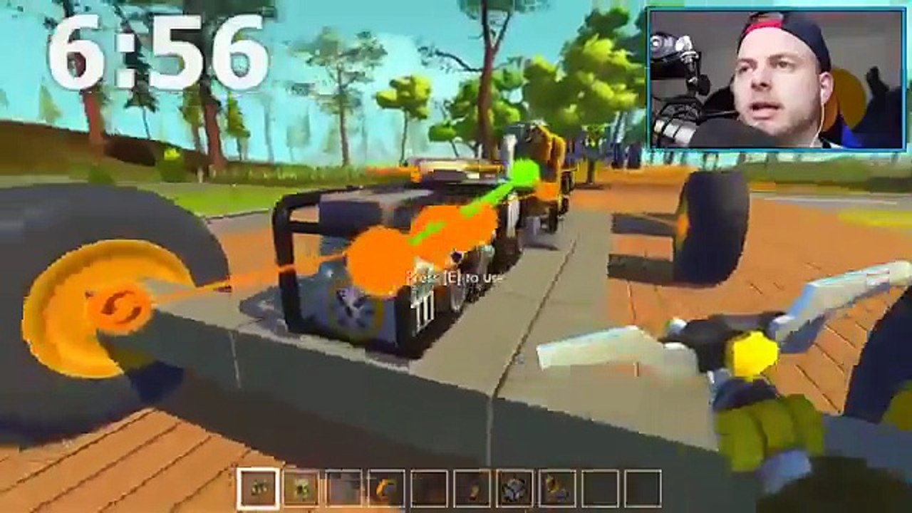 iBallisticSquid   Scrap Mechanic!   TUG OF WAR CHALLENGE! Vs AshDubh   #14   Gameplay