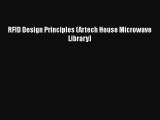 Download RFID Design Principles (Artech House Microwave Library) Free Books