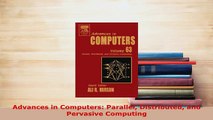 PDF  Advances in Computers Parallel Distributed and Pervasive Computing  EBook