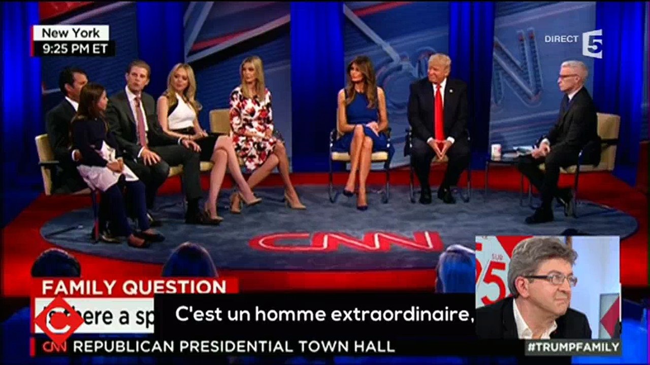 Jean-Luc Mélenchon à propos de Donald Trump : "Un dingo fascisant" - Regardez