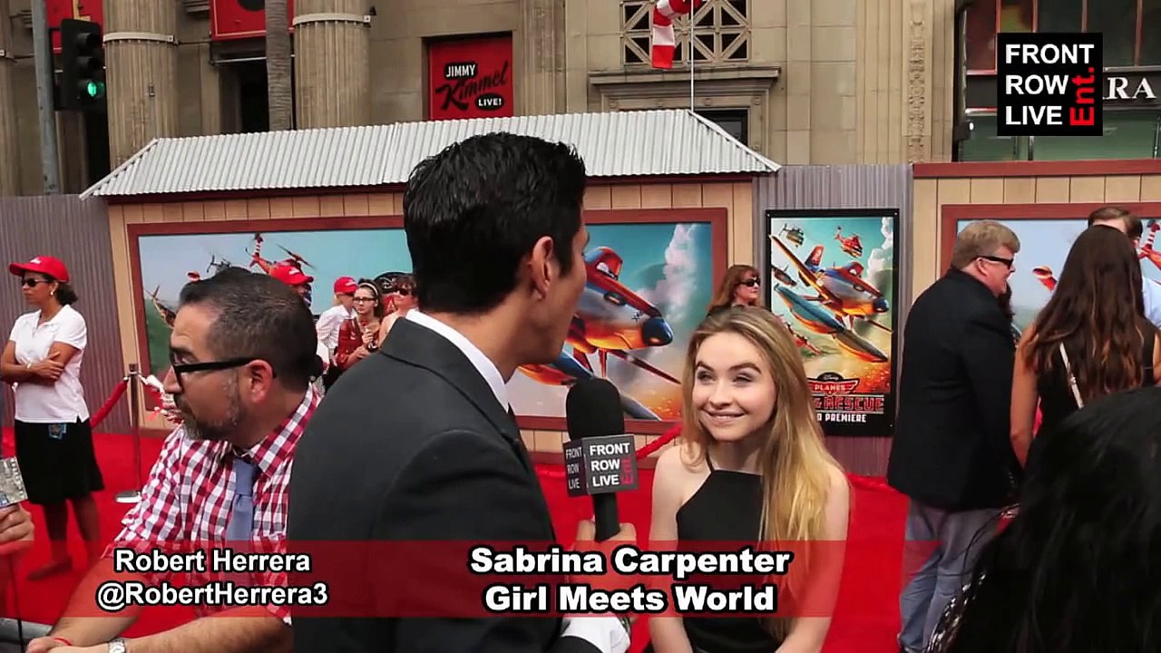 Sabrina Carpenter talks Girl Meets World & Farkle w/ @RobertHerrera3