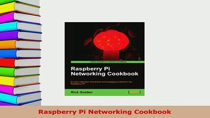 PDF  Raspberry Pi Networking Cookbook  EBook