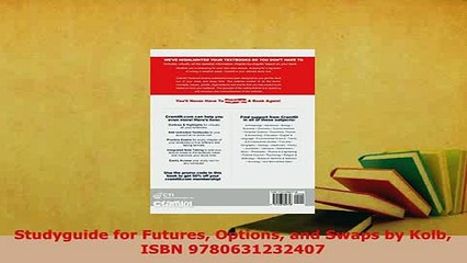 PDF  Studyguide for Futures Options and Swaps by Kolb ISBN 9780631232407 Read Full Ebook